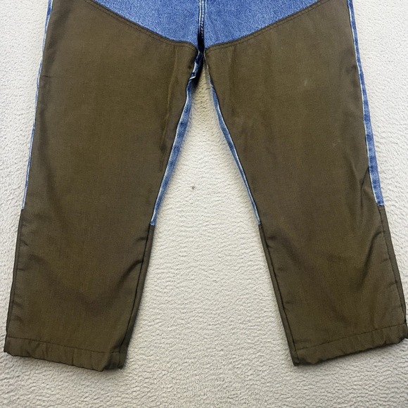 Wrangler Pro Gear Jeans Mens 42x32 Double Panel Hunting Work Denim Pants *40x28* - Picture 4 of 16